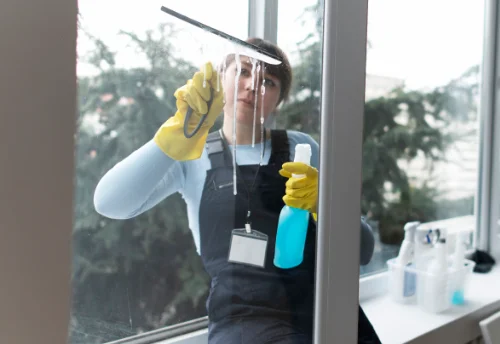Nettoyage de vitres intérieures et extérieures à Vernaison